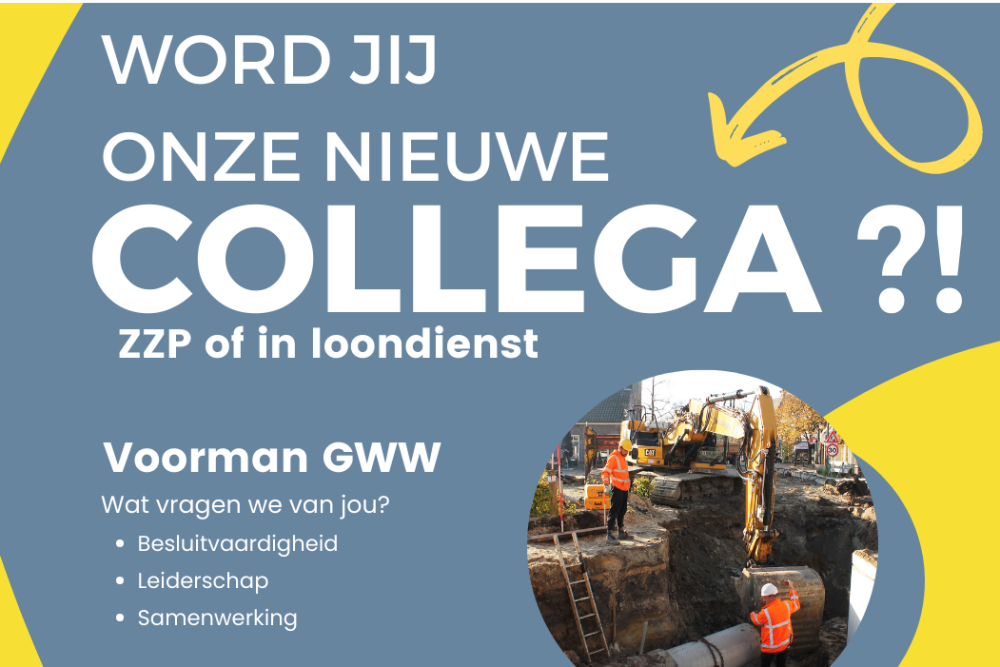 Vacature Voorman GWW